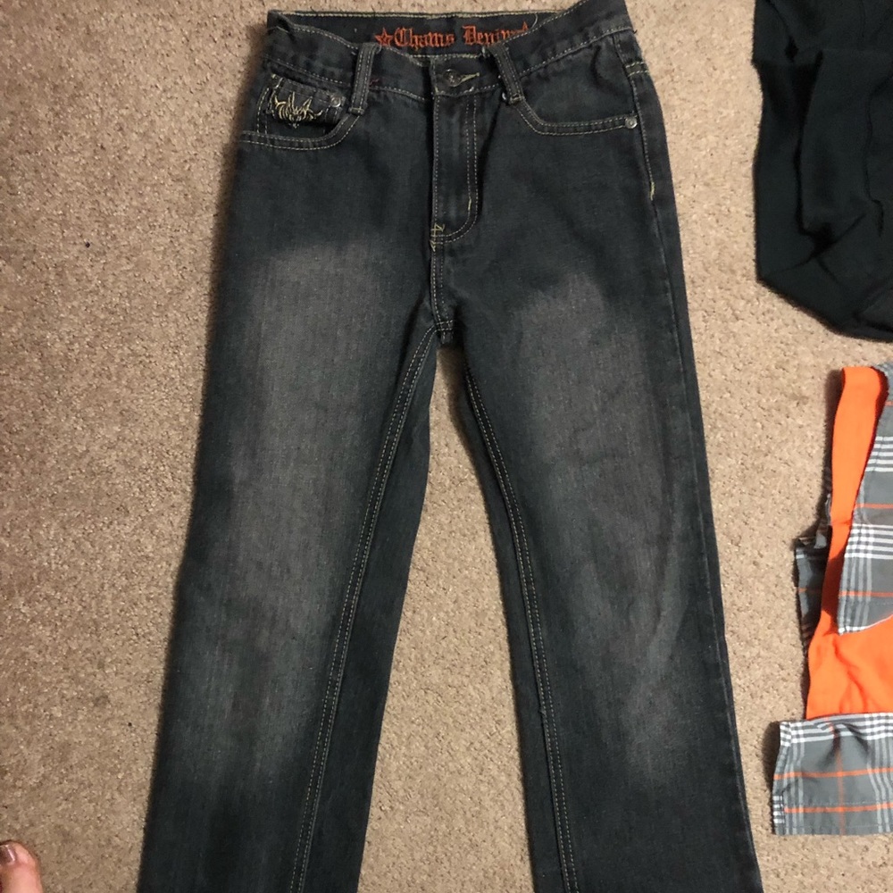 2 pairs boy Levi’s size 10 jean boys 8 Ralph shirt
